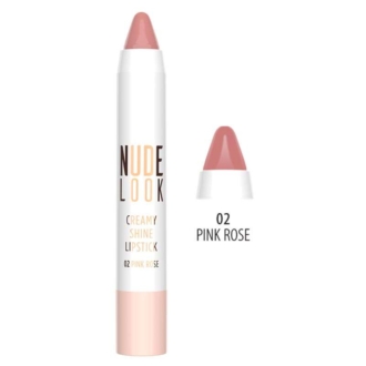 Golden Rose Nude Look Creamy Lipstick  Pink Rose x