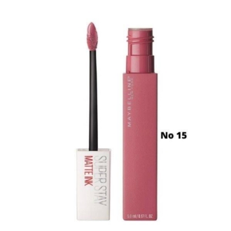 Maybelline Superstay Matte Ink Liquid Lipstick Κραγιόν Νο 15