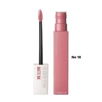 Maybelline Superstay Matte Ink Liquid Lipstick Κραγιόν Νο 10