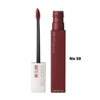 Maybelline Superstay Matte Ink Liquid Lipstick Κραγιόν Νο 50