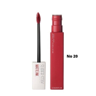 Maybelline Superstay Matte Ink Liquid Lipstick Κραγιόν Νο 20