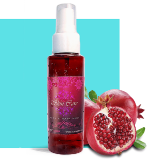 body mist hair mist pomegranate