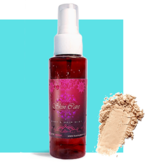 body mist hair mist powder