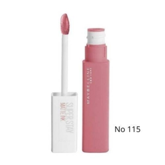 Maybelline Superstay Matte Ink Liquid Lipstick Κραγιόν 5ml Νο 155 Savant