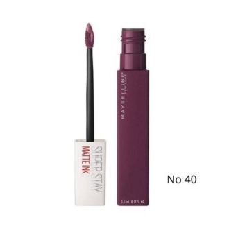 Maybelline Superstay Matte Ink Liquid Lipstick Κραγιόν 5ml Νο 40 Believer