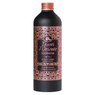 Tesori d’Oriente Bath Cream Hammam -Argan Oil and Orange Blossom 500 ml