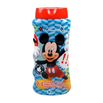 Lorenay 2 σε 1 Παιδικό Αφρόλουτρο & Σαμπουάν Mickey Mouse 475ml