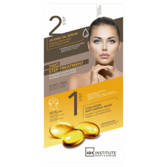 IDC Institute 3D Anti -Age Μάσκα Προσώπου Κολλαγόνου & Ελαίου Jojoba 2σε1 40gr