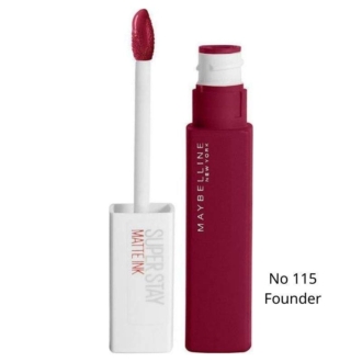 Maybelline Superstay Matte Ink Liquid Lipstick Κραγιόν 5ml Νο 115 Founder