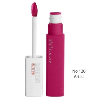 Maybelline Superstay Matte Ink Liquid Lipstick Κραγιόν 5ml Νο 120 Artist