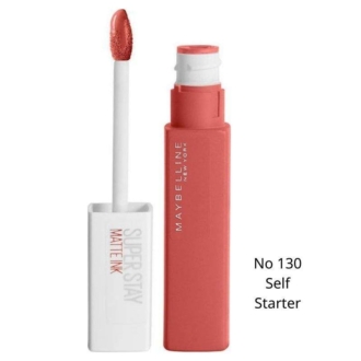 Maybelline Superstay Matte Ink Liquid Lipstick Κραγιόν 5ml Νο 130 Self Starter