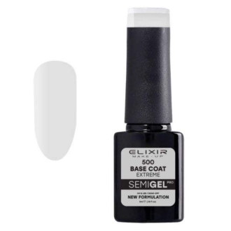 Elixir Professional Semi Gel 500 Base Coat Extreme Βάση για Ημιμόνιμο Βερνίκι Νυχιών 5ml