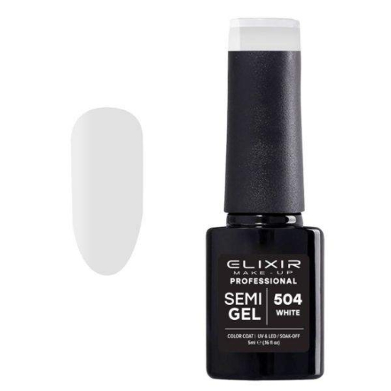 Elixir Semi Gel 504 White 5ml