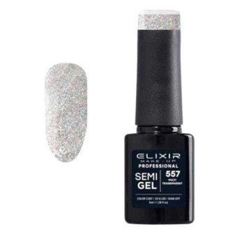 Elixir Semi Gel 557 Multi Transparent