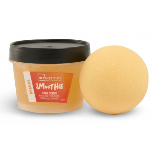 IDC Institute Smoothie Mini Set Orange - Bath Fizzer 100g & Body Scrub 100ml (1)