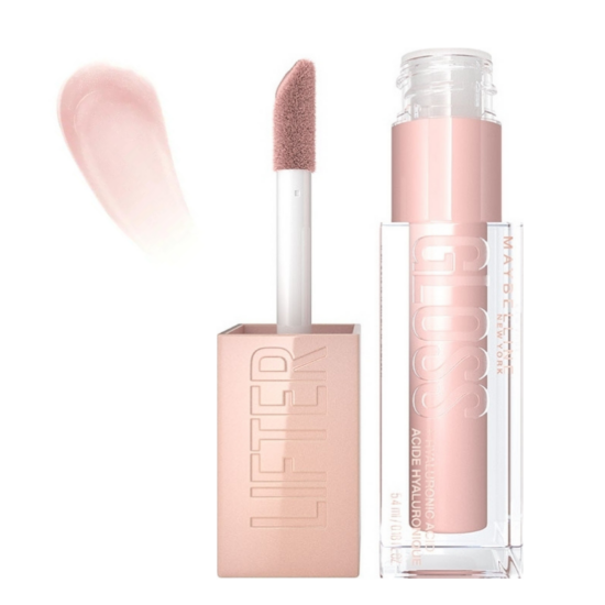 Maybelline Lifter Ice No 002 - Ενυδατικό lip gloss με Υαλουρονικό οξύ 5.4ml