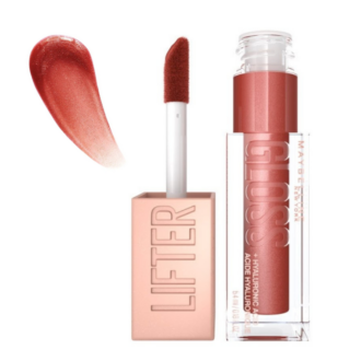 Maybelline Lifter Rust No 16 - Ενυδατικό lip gloss με Υαλουρονικό οξύ 5.4ml