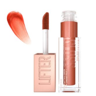 Mayblline Lifter Copper No 17 - Ενυδατικό lip gloss με Υαλουρονικό οξύ 5.4ml