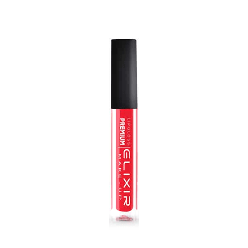 Elixir Premium Liquid Lipgloss 345 Real Red Κόκκινο Κοραλί 5ml