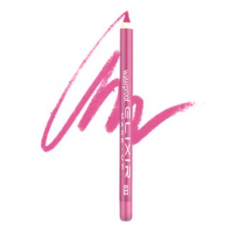 Elixir Waterproof Lip Pencil Μολύβι Χειλιών Αδιάβροχο 1,4gr 032 Amaranth Pink Ροζ Barbie