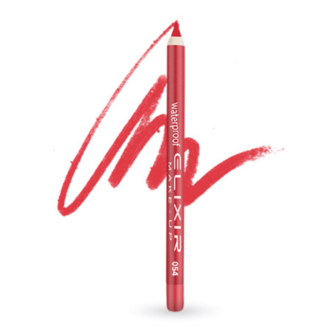 Elixir Waterproof Lip Pencil Μολύβι Χειλιών Αδιάβροχο 1,4gr 054 Luminous Orange Κόκκινο Φωτιάς