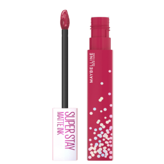 Maybelline Superstay Matte Ink Liquid Lipstick Κραγιόν 5ml Νο 390 Life Is A Party