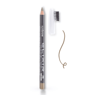 Elixir Eyebrow Pencil Μολύβι Φρυδιών με βουρτσάκι 1.2gr Νο 206 Warm Brown Ανοιχτό Καφέ