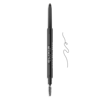 Elixir Micro Real Brow Waterproof Pencil Αδιάβροχο Μηχανικό Μολύβι Φρυδιών για Λεπτές Γραμμές με Βουρτσάκι Νο 4 Σκούρο Γκρι 0,1gr