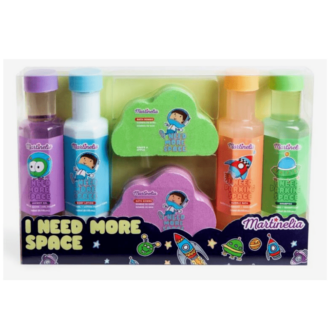 Martinelia I Need More Space Παιδικό Σετ Shower Gel 240ml Body Lotion 240ml Shampoo 240ml Bubble Bath 240ml Bath Fizzers 2 x 150gr