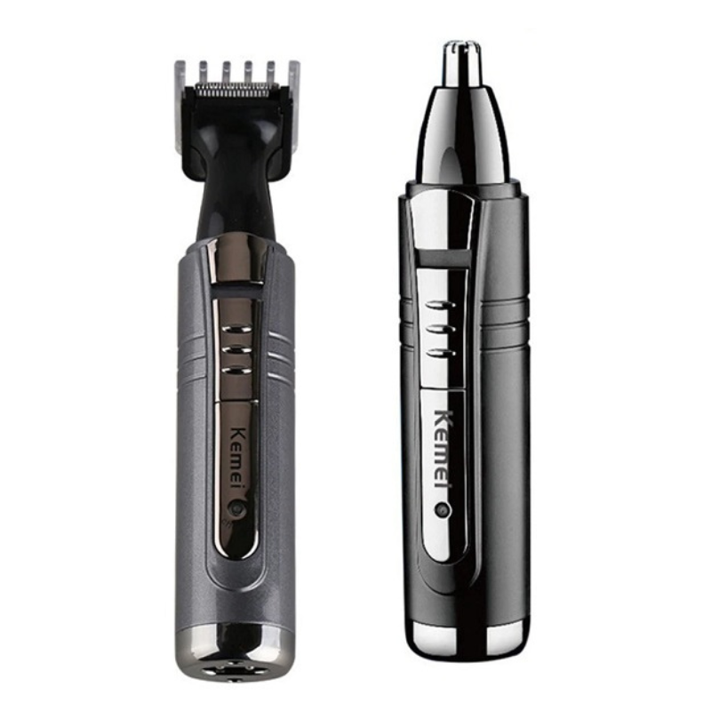 Kemei Επαναφορτιζόμενο Trimmer Beard, Eyebrows & Nose KM6511