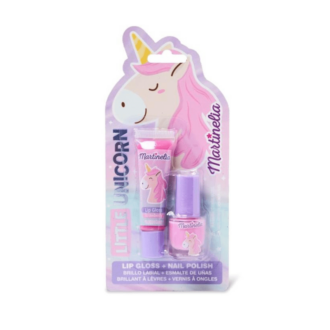 Martinelia Little Unicorn Magic Duo Set - Βερνίκι 6ml & Lip Gloss 6ml