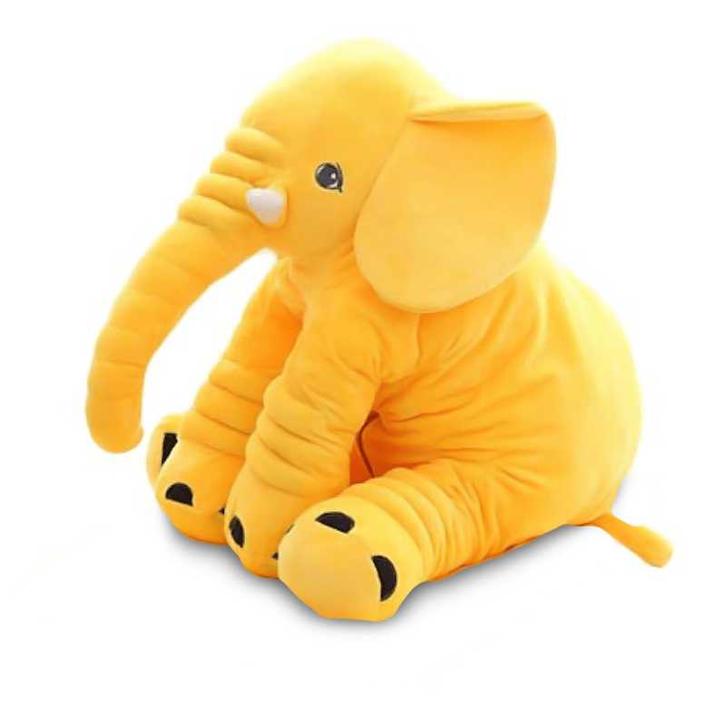 VIP Baby Dolls Stuffed Yellow Orange Elephant Λούτρινος Ελέφαντας Κίτρινο Πορτοκαλί cm