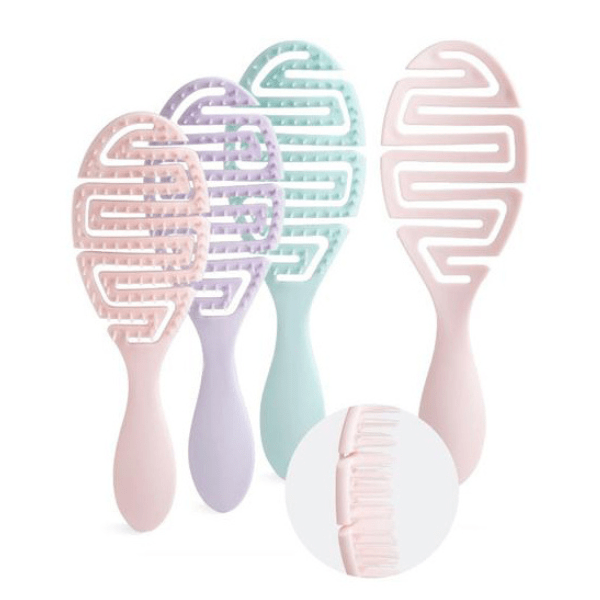 IDC Flexible Hair Brush Easy Detangling Βούρτσα Μαλλιών Εύκαμπτη