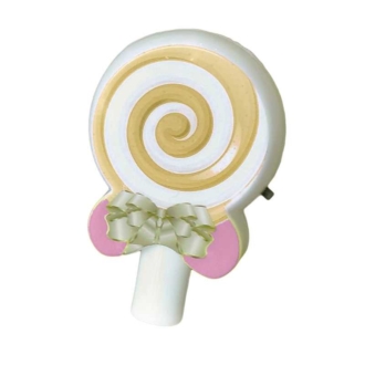 Energy Saving LED Night Light Φωτάκι Νύχτας Lolipop Yellow White