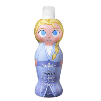 Air-Val Frozen - Elsa 2 in 1 Shower Gel & Shampoo 400ml Vegan