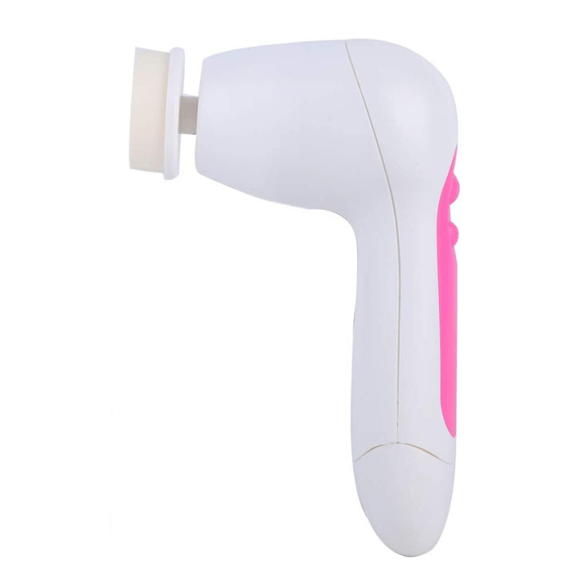 W&D Facial Cleansing & Massaging Device Ηλεκτρικό Βουρτσάκι Σιλικόνης για Καθαρισμό και Μασάζ Προσώπου Ροζ