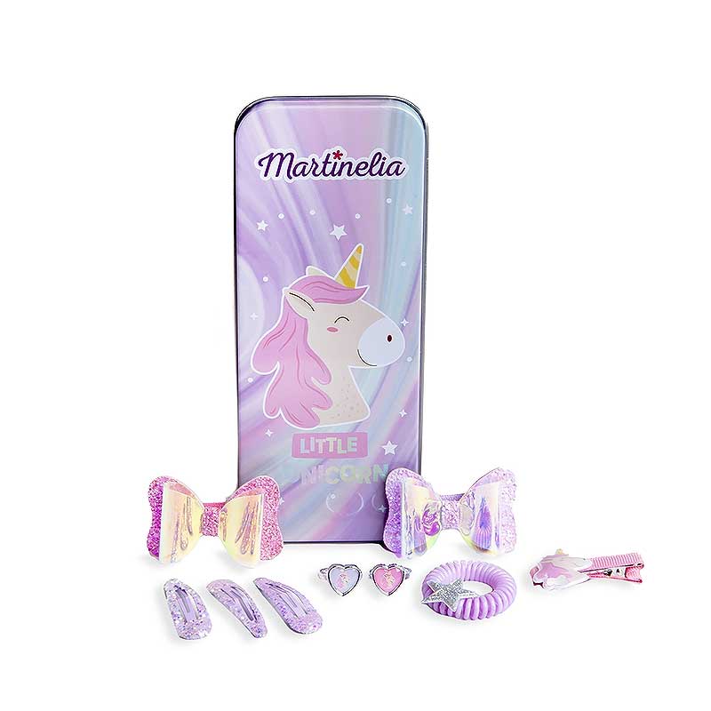 Martinelia Little Unicorn Hair Beauty Case Set - Σετ Μαλλιών Για Κορίτσια 8 x 20 x 2.5 cm