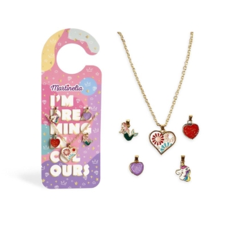 Martinelia Door Hanger Necklaces World of Love - 1 Κολιέ με 4 ανταλλακτικές φιγούρες Ηλικία 3+