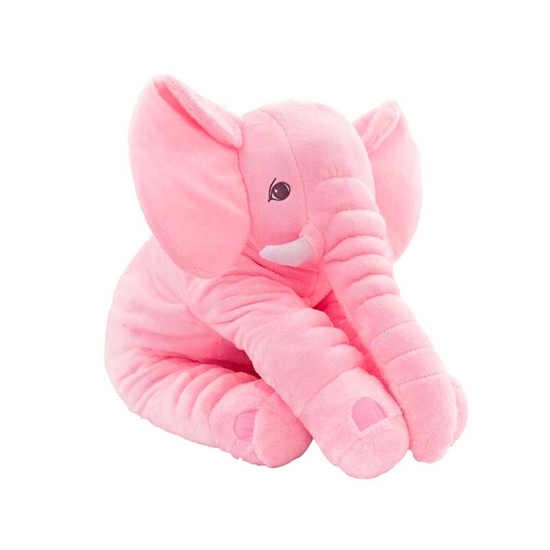 VIP Baby Dolls Stuffed Pink Elephant, Λούτρινος Ελέφαντας Ροζ 38cm