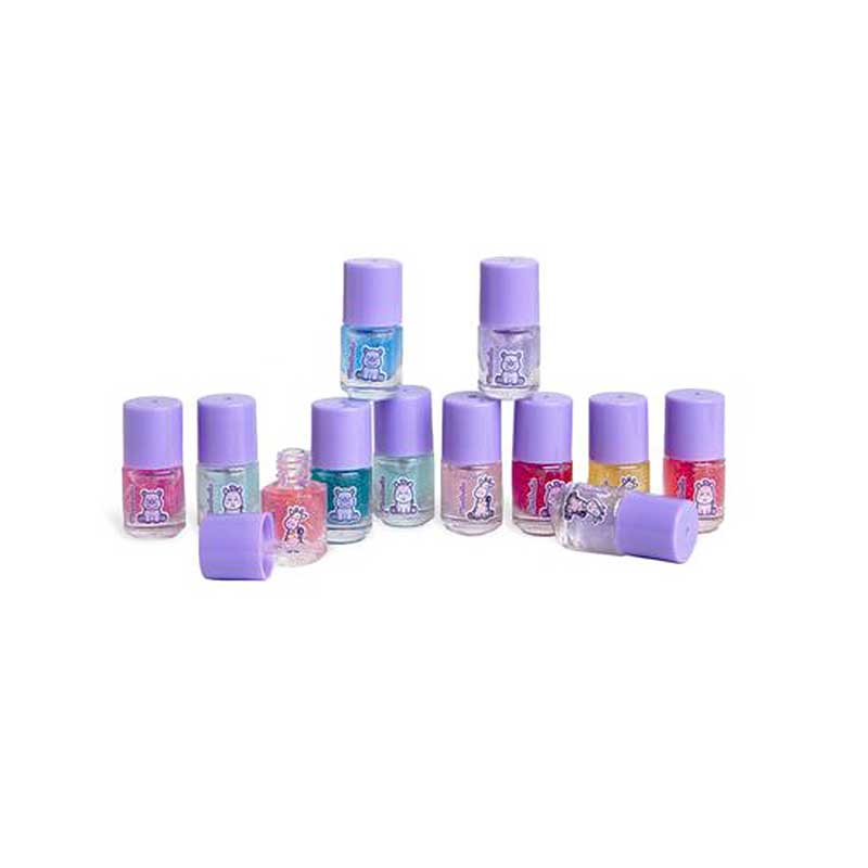 Martinelia My Best Friends Clock Nail Polish Beauty Set Παιδικό Σετ Γκλίτερ Βερνίκια Νυχιών 12 x 3ml