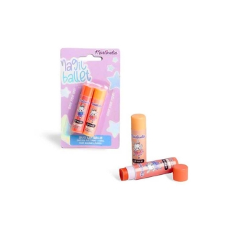 Martinelia Magic Ballet Duo Lip Balm Παιδικό Σετ lipbalm Φράουλα & Πορτοκάλι 2 x 4gr