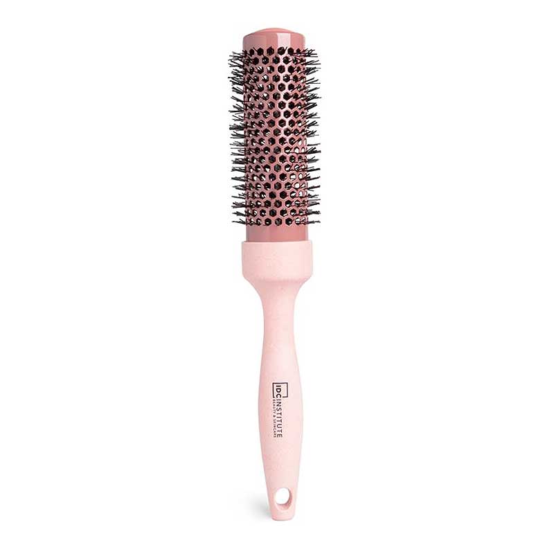 IDC Natural Fibers Thermal Hair Brush Βούρτσα Μαλλιών Styling 100% ανακυκλώσιμη Pink