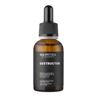 SkinTra Destructor Year Round Acid Peeling 24% Απολεπιστικό Τζελ Για Αποχρωματισμούς & Μαύρα Στίγματα 30ml