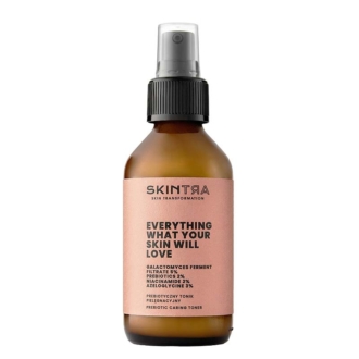 SkinTra Everything What Your Skin Will Love Prebiotic Caring 3 in 1 Toner - Serum - Κρέμα Με Γαλακτομύκητες & Scualane για Αποχρωματισμούς του Δέρματος & Βαθιά Ενυδάτωση 100ml