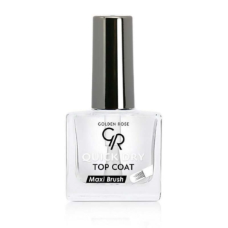 Golden Rose Quick Dry Top Coat Γυαλιστικό Βερνίκι Νυχιών Διαφανές 10ml