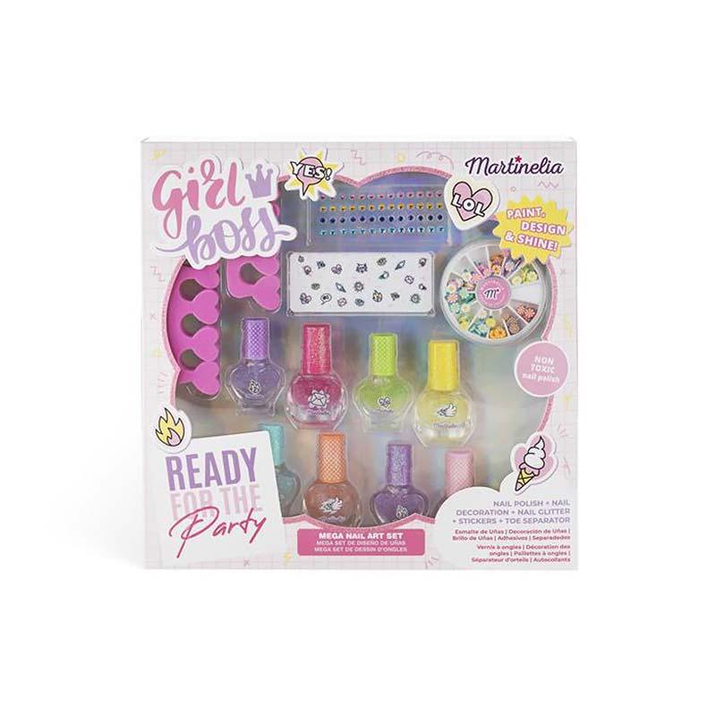 Martinelia Super Girl Mega Nail Art Set New