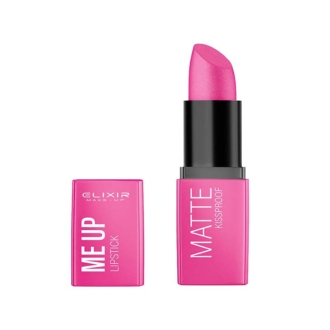 Elixir KissProof Matte Me Up 001 Barbie Fuschia 3gr