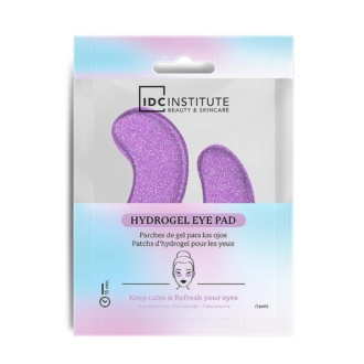 IDC Institute Glitter Hydrogel Eye Patches Επιθέματα Τζελ για τα Μάτια Με Γκλίτερ 1Pair 6gr Μωβ