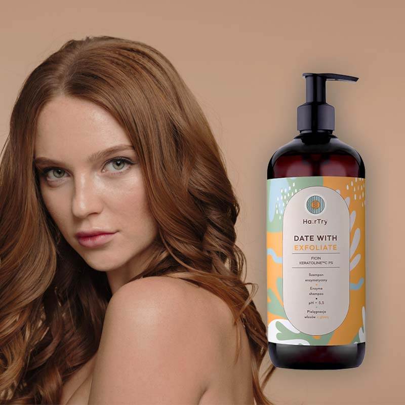 HairTry Date With Exfoliate Enzyme Shampoo  500ml