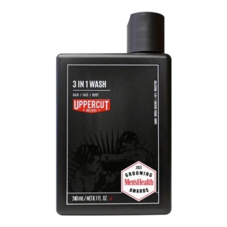 Uppercut Deluxe 3 in 1 wash 240ml - Αφρόλουτρο Μαλλιά Πρόσωπο Σώμα